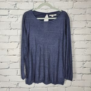 Boden Navy Sparkle Sweater